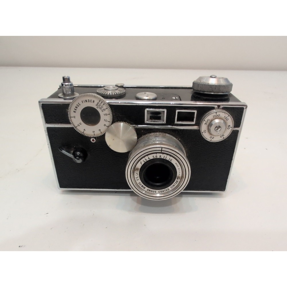 Vintage Argus Camera C3 F 3.5 Lens 50mm Coated Cintar
